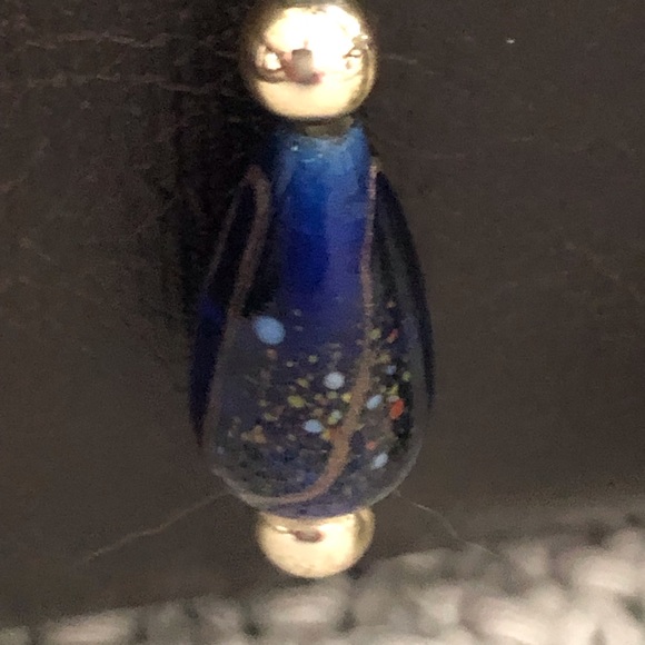 ⚡️2/$12 🍷Wine Glasses Embellished w Bead Charms. Set of Two (2). NWOT. - Picture 8 of 10